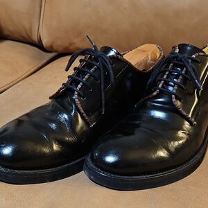 Paul Smith Classic Black Leather Men's Shoes- Size 6